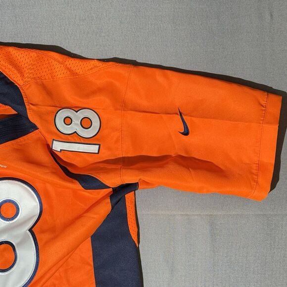 NEW Nike Elite Authentic Peyton Manning Denver Broncos Orange Jersey 48 NWT - Picture 9 of 15